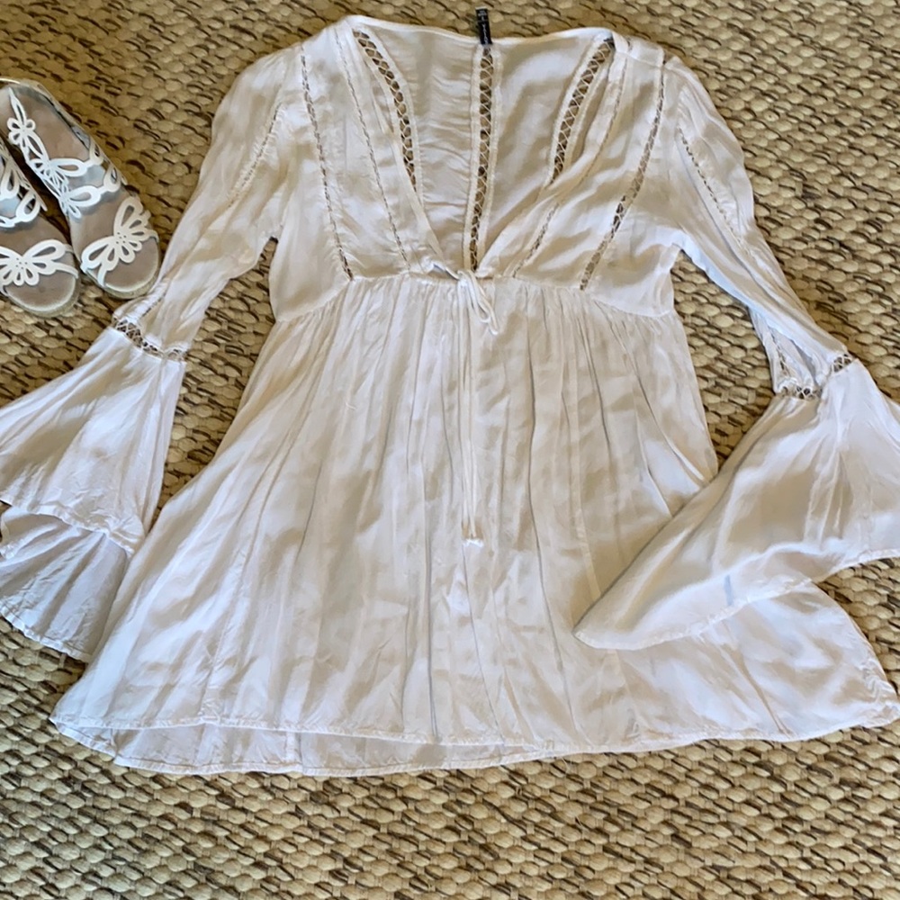 Boho beach dress.